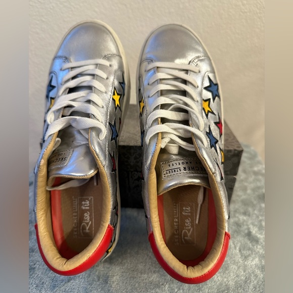 Skecher Street Rise Fit Metallic Stars Size 9.5 - Picture 16 of 16